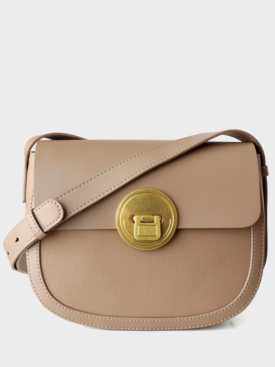 Flap Top Saddle Bag Crescent Crossbody Bag Half Moon Hobo Bag