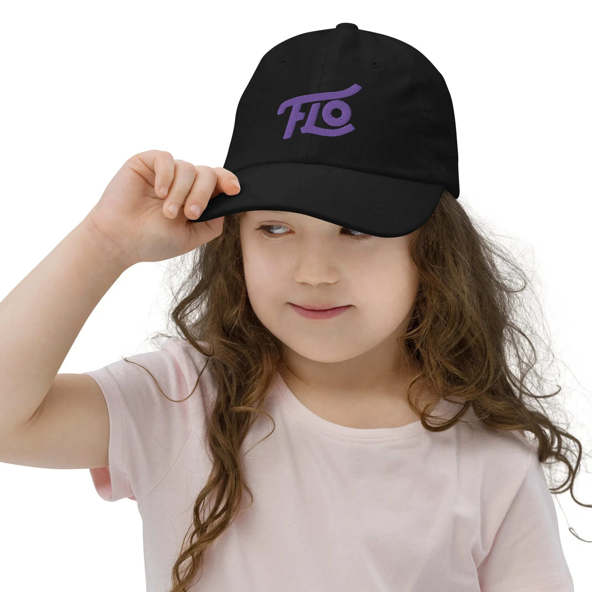 FLO Youth Baseball Cap (Purple)
