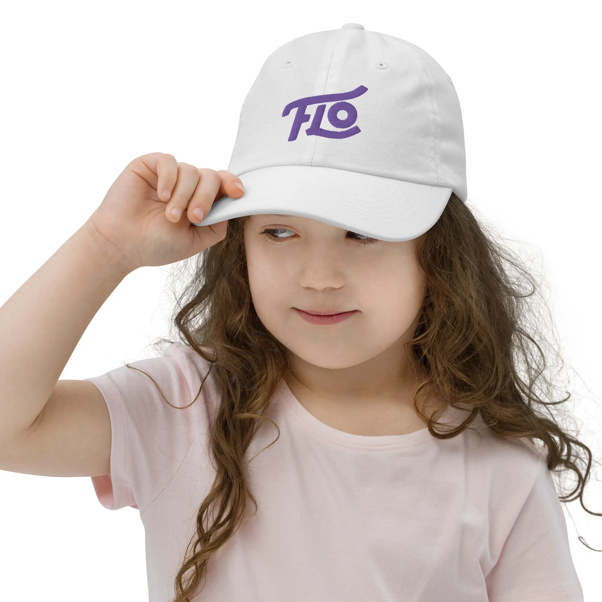 FLO Youth Baseball Cap (Purple)
