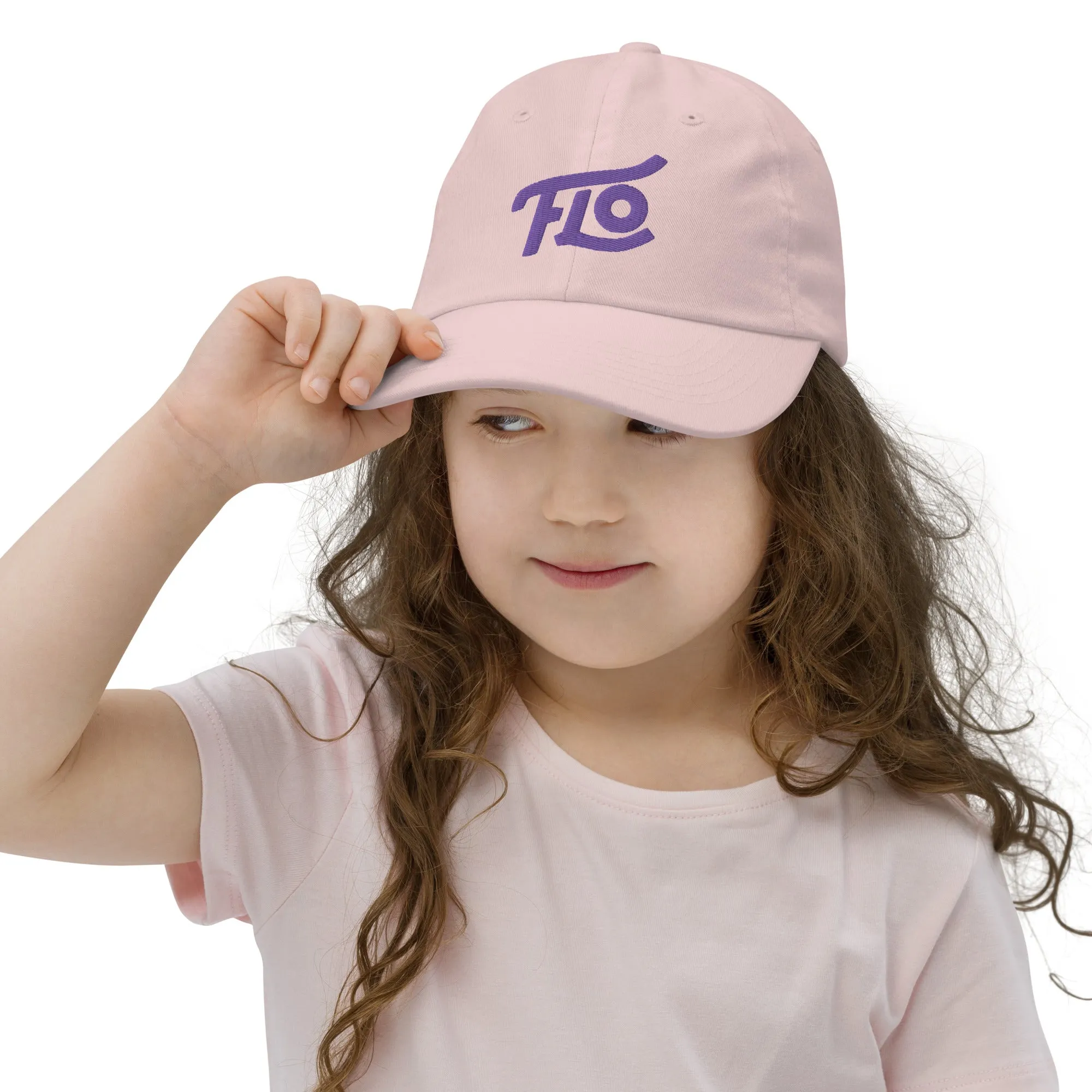 FLO Youth Baseball Cap (Purple)