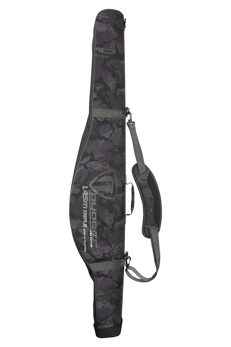FOX Rage Voyager Camo Hard Case Single Rod Sleeve