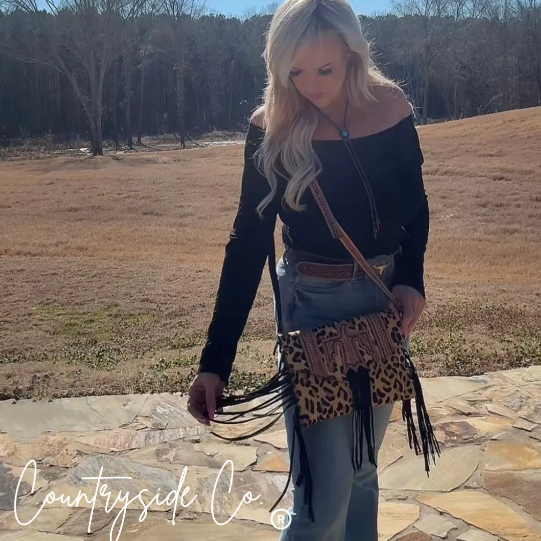 Freebird Cowhide Purse by Countryside Co.