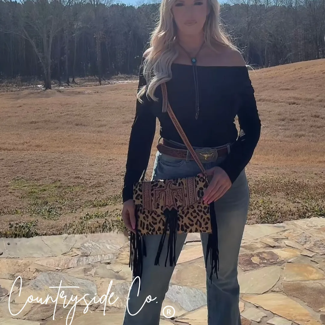Freebird Cowhide Purse by Countryside Co.
