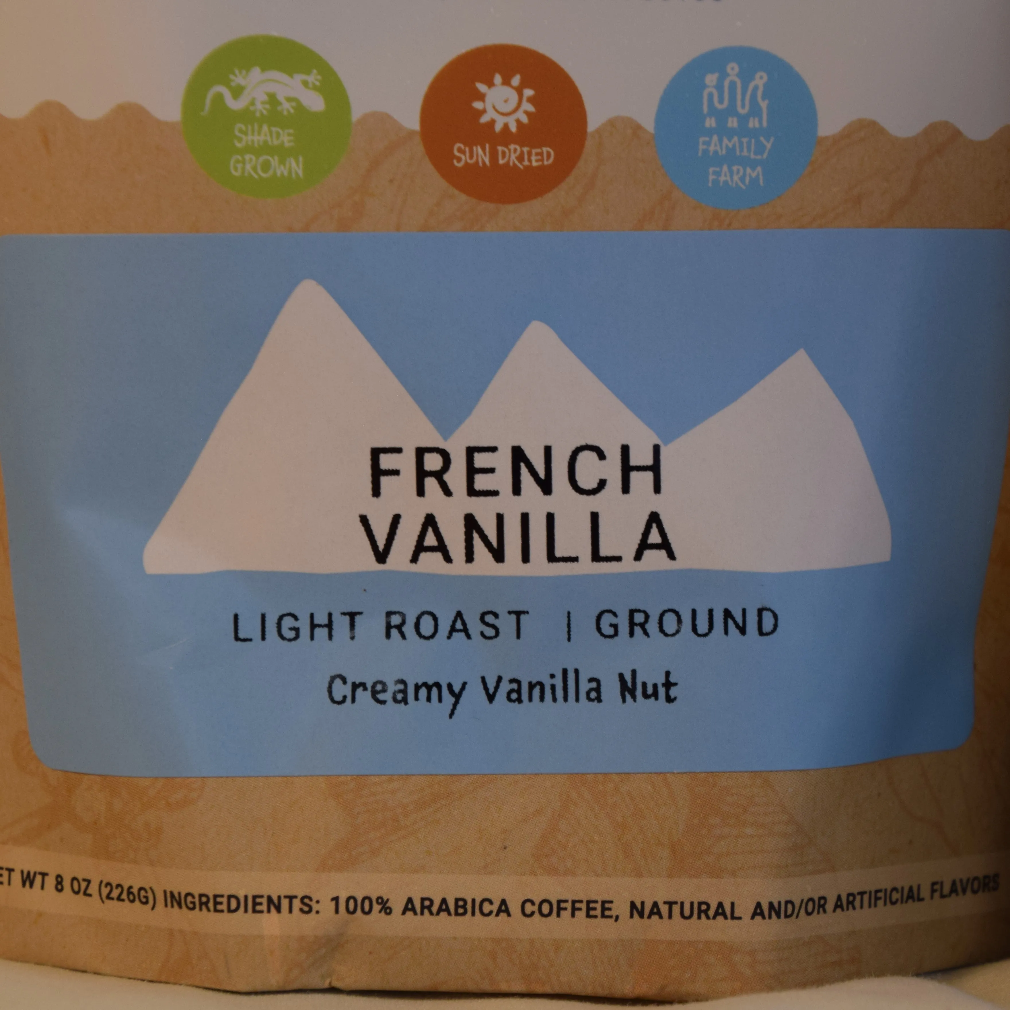 French Vanilla Coffee - 8 oz bag | Creamy Vanilla Nut