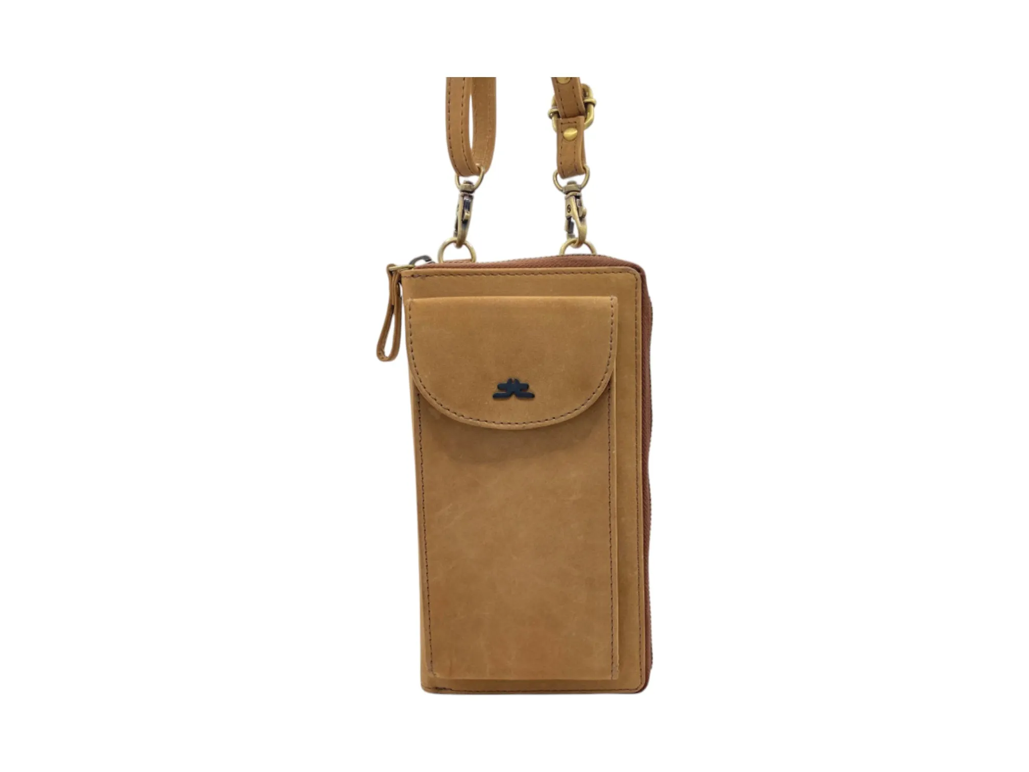 Full Zip Phone Purse Bag with Shoulder Strap # 4570