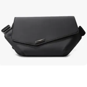 Fusion Pro Crossbody Bag Tablet Bag Messenger Bag Shoulder Bag in Black