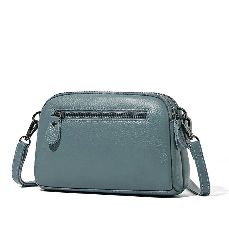 Genuine Leather Clutch Women Shoulder Bag