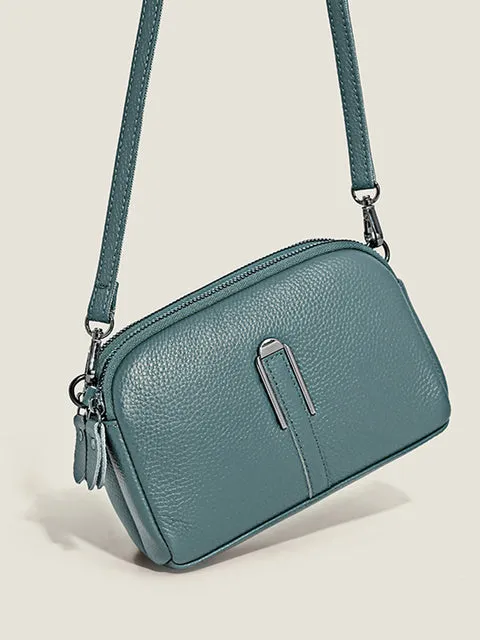 Genuine Leather Clutch Women Shoulder Bag