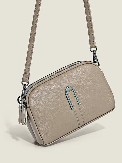 Genuine Leather Clutch Women Shoulder Bag