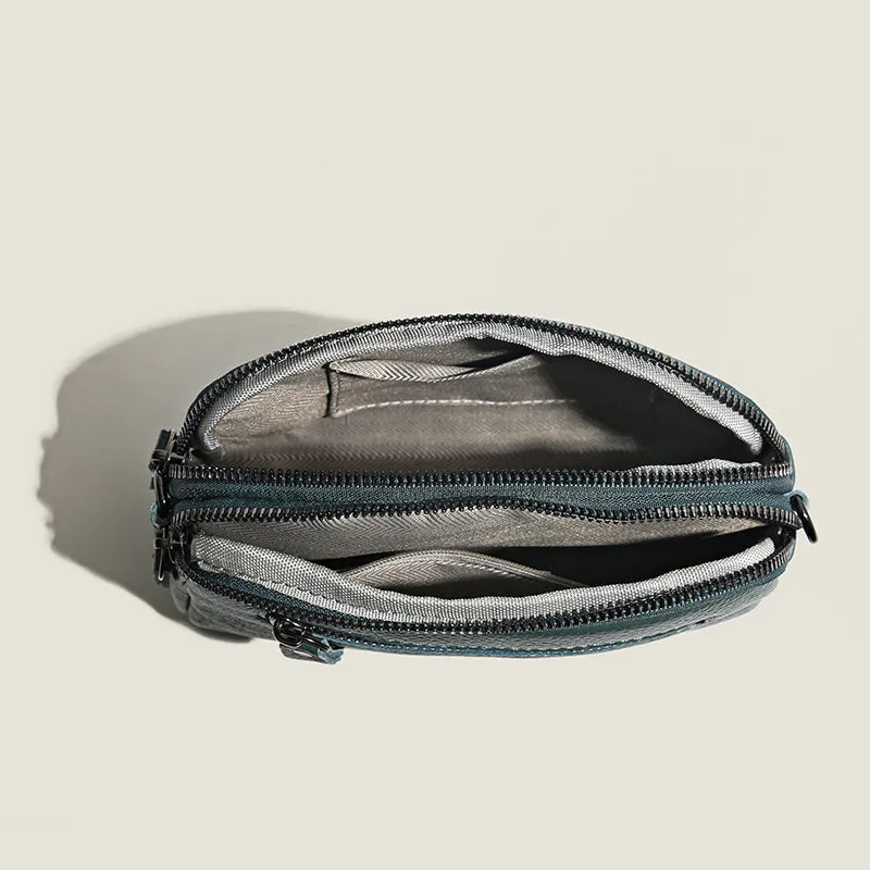 Genuine Leather Clutch Women Shoulder Bag