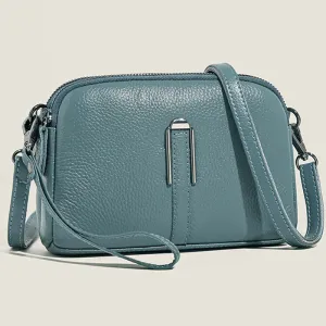 Genuine Leather Clutch Women Shoulder Bag