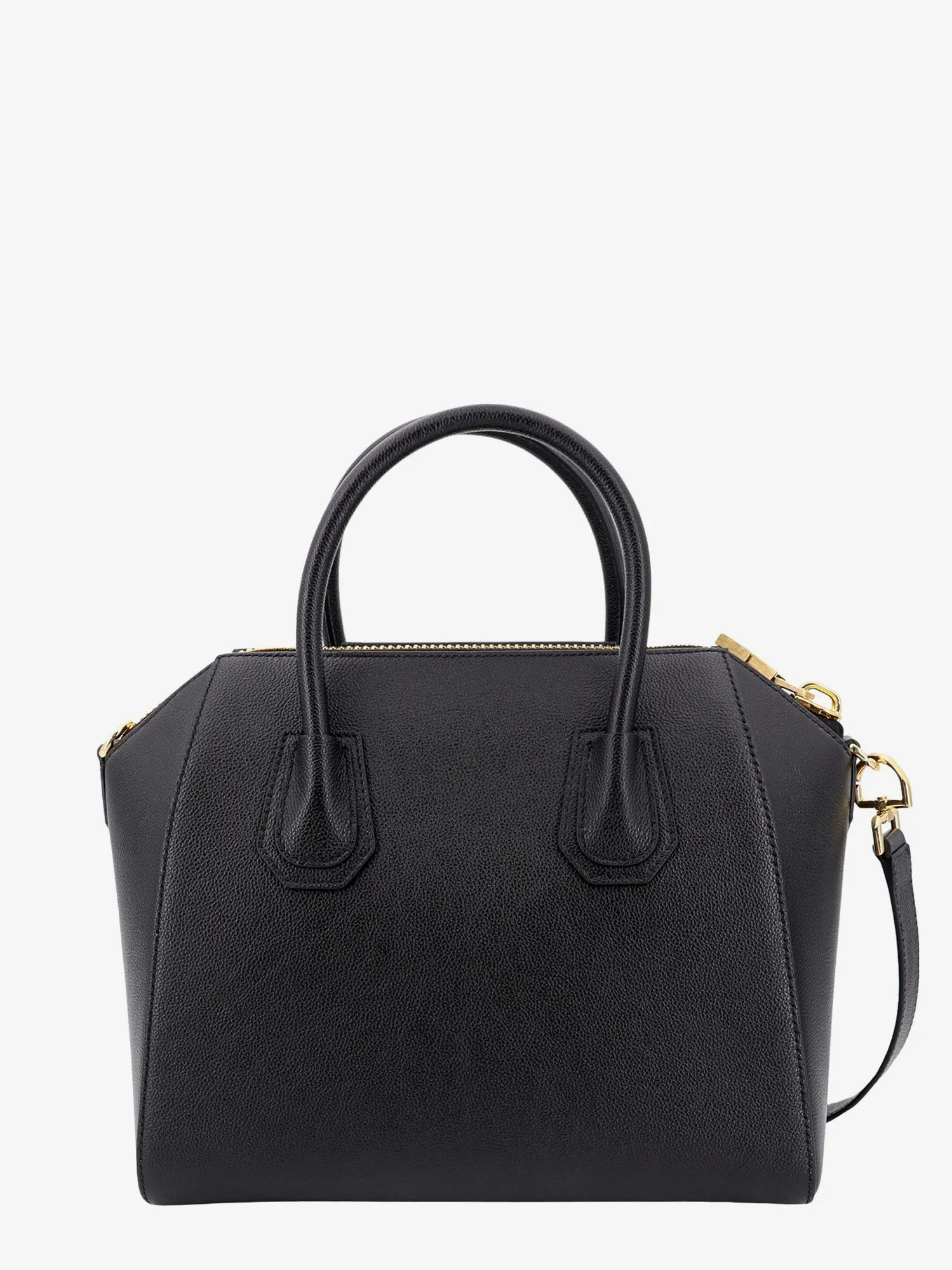 Givenchy Leather Handbag With Frontal Logo Print