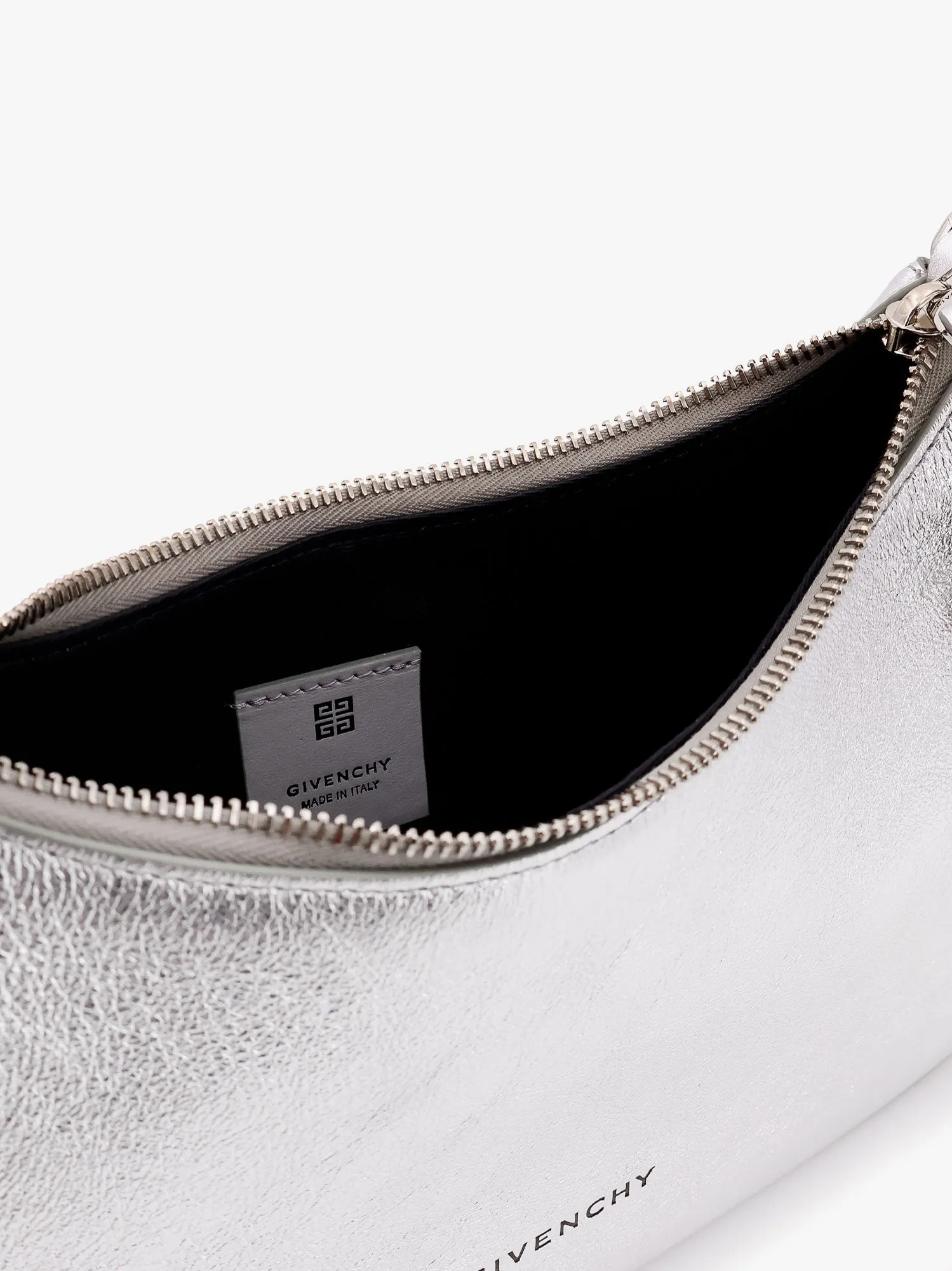 Givenchy Lucky Lock Metallic Leather Shoulder Bag