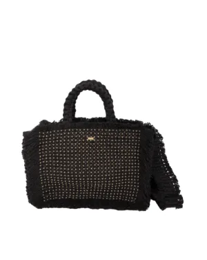 Gossypium Crossbody Bag - Black