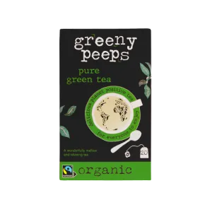 GREENYPEEPS Green Tea (20 bags) 40g