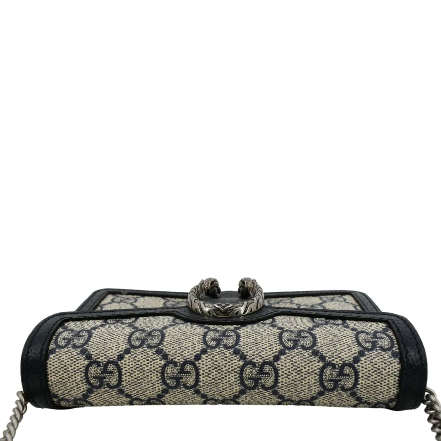GUCCI Dionysus GG Super Mini Canvas Crossbody Bag Beige 446482