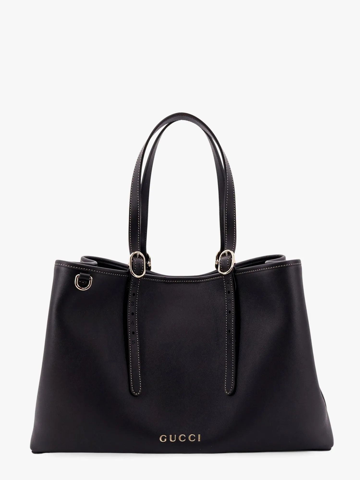 Gucci Gg Emblem Leather Shoulder Bag