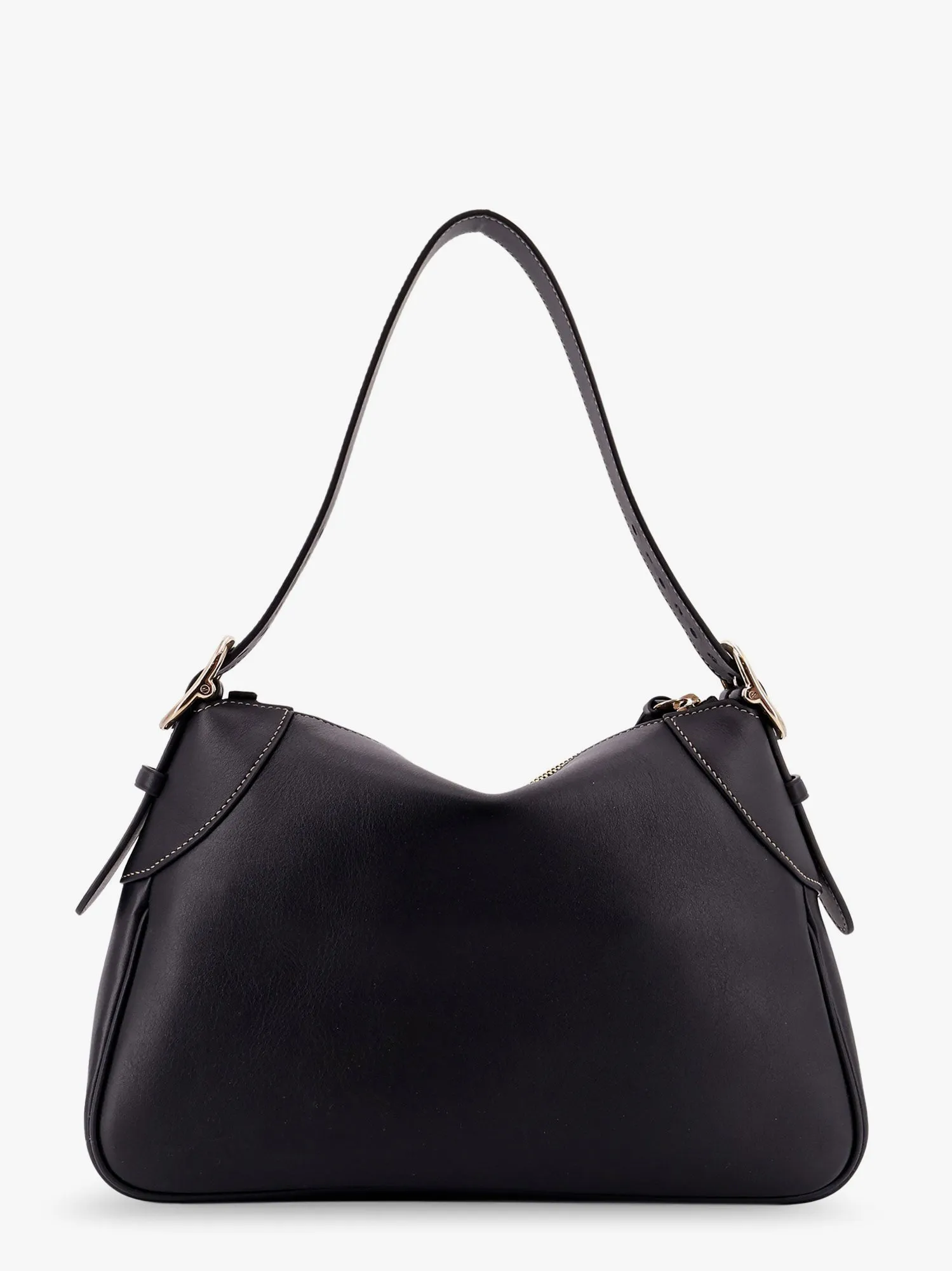 Gucci Gg Emblem Leather Shoulder Bag