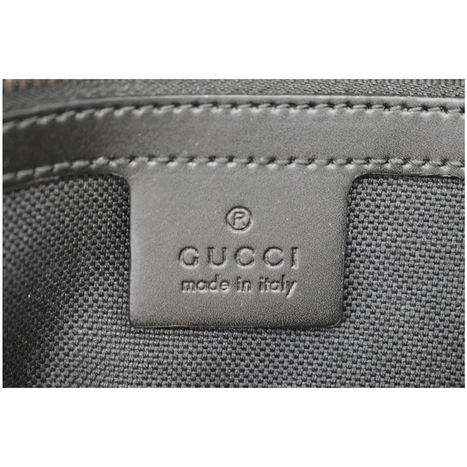 GUCCI GG Supreme Belt Bumbag Black 474293