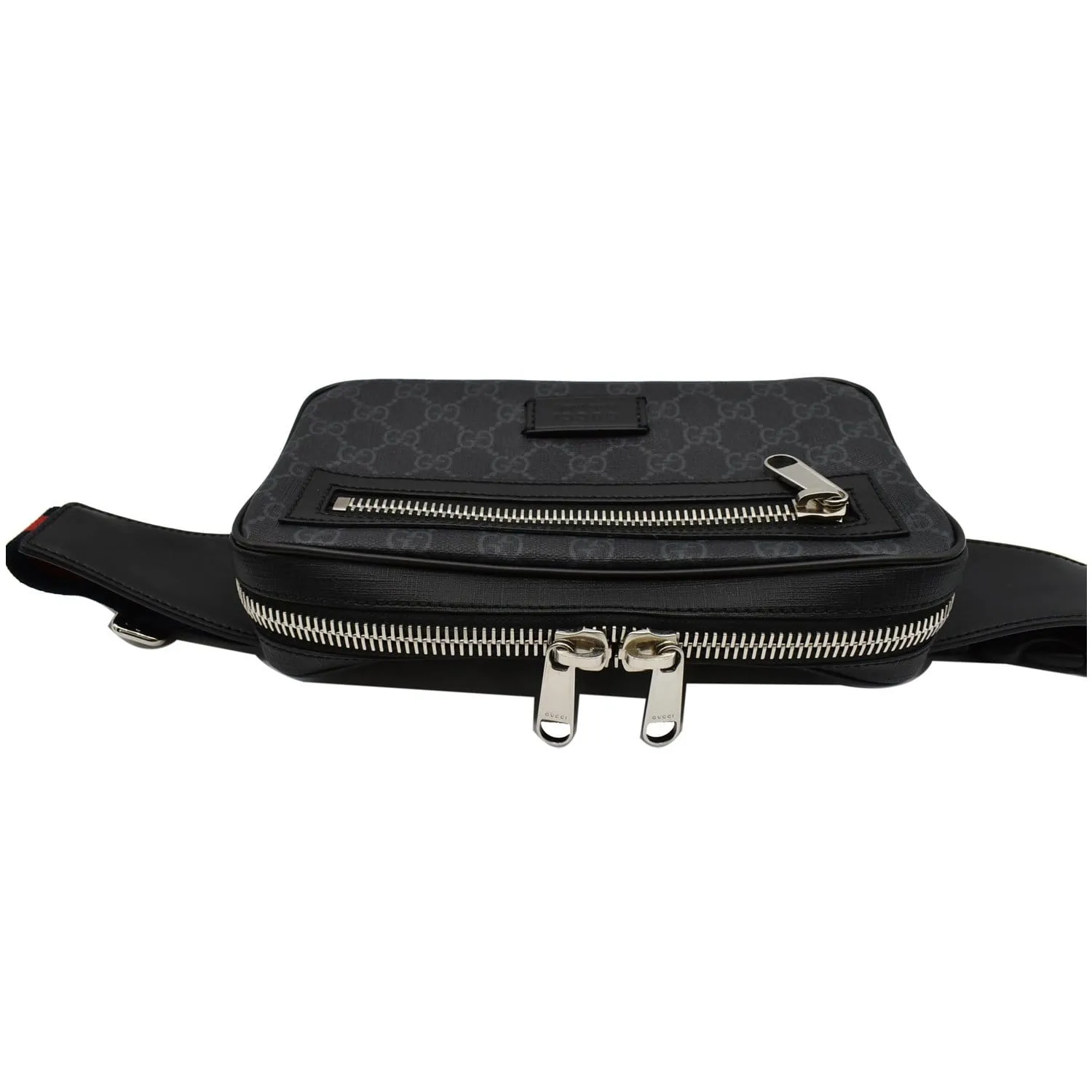 GUCCI GG Supreme Belt Bumbag Black 474293
