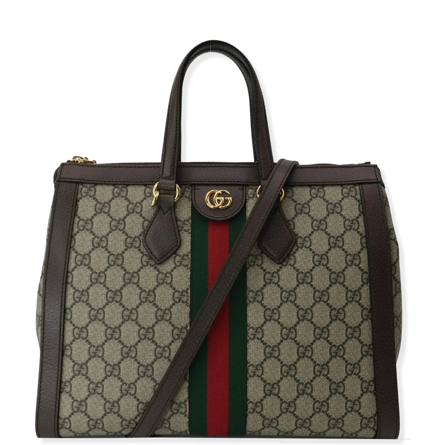 GUCCI Ophidia Medium GG Supreme Tote Shoulder Bag Beige 524537 - Hot Deals