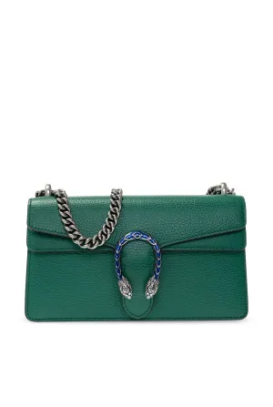 Gucci Small Dionysus Shoulder Bag in Green