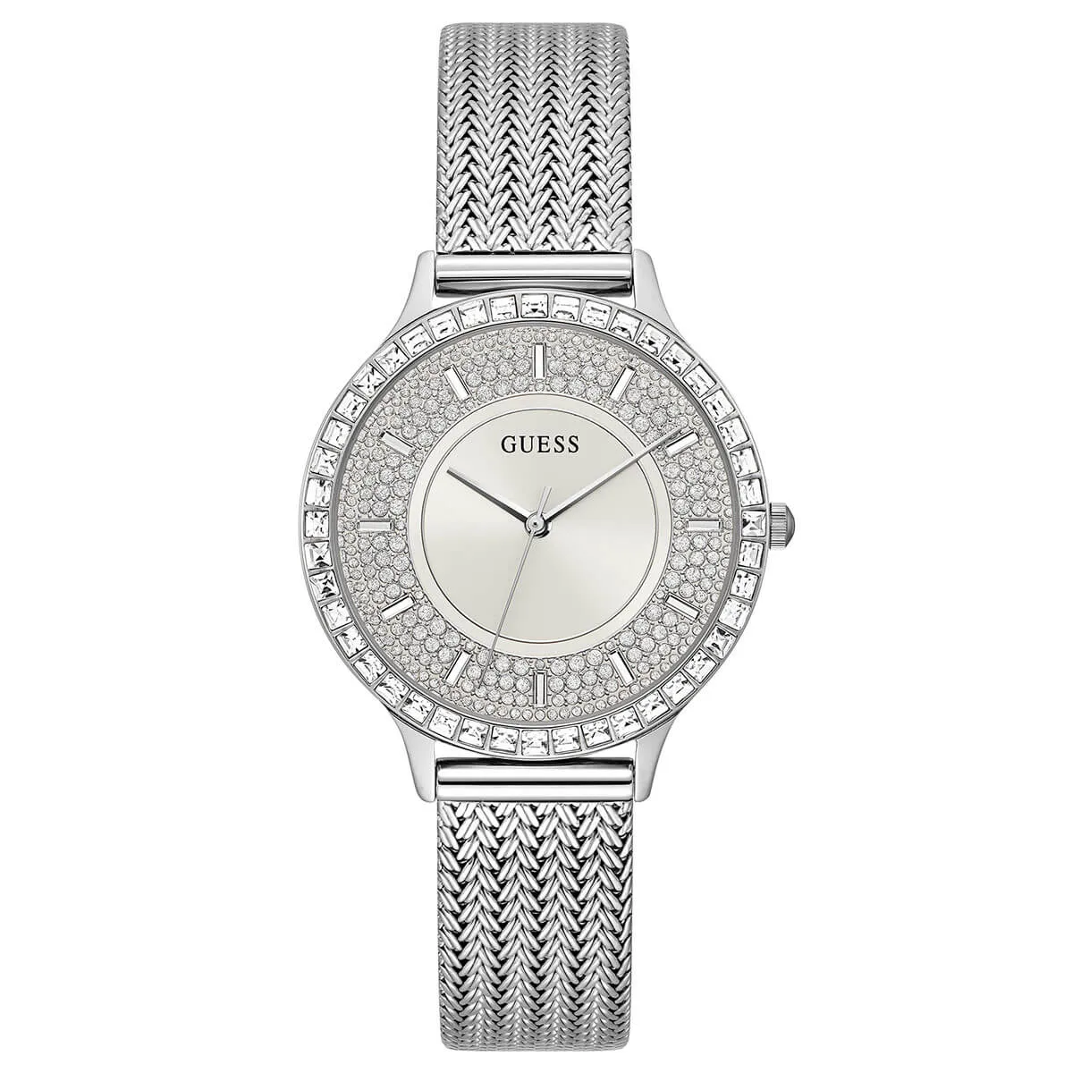 Guess Soiree Silver Watch