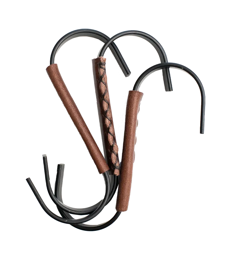 Hand Stitched S-Hooks - Anniversary Tan