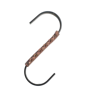 Hand Stitched S-Hooks - Anniversary Tan