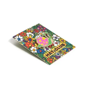 Hat Club Super Bloom Sleepy Snail Pin - Multi-Color