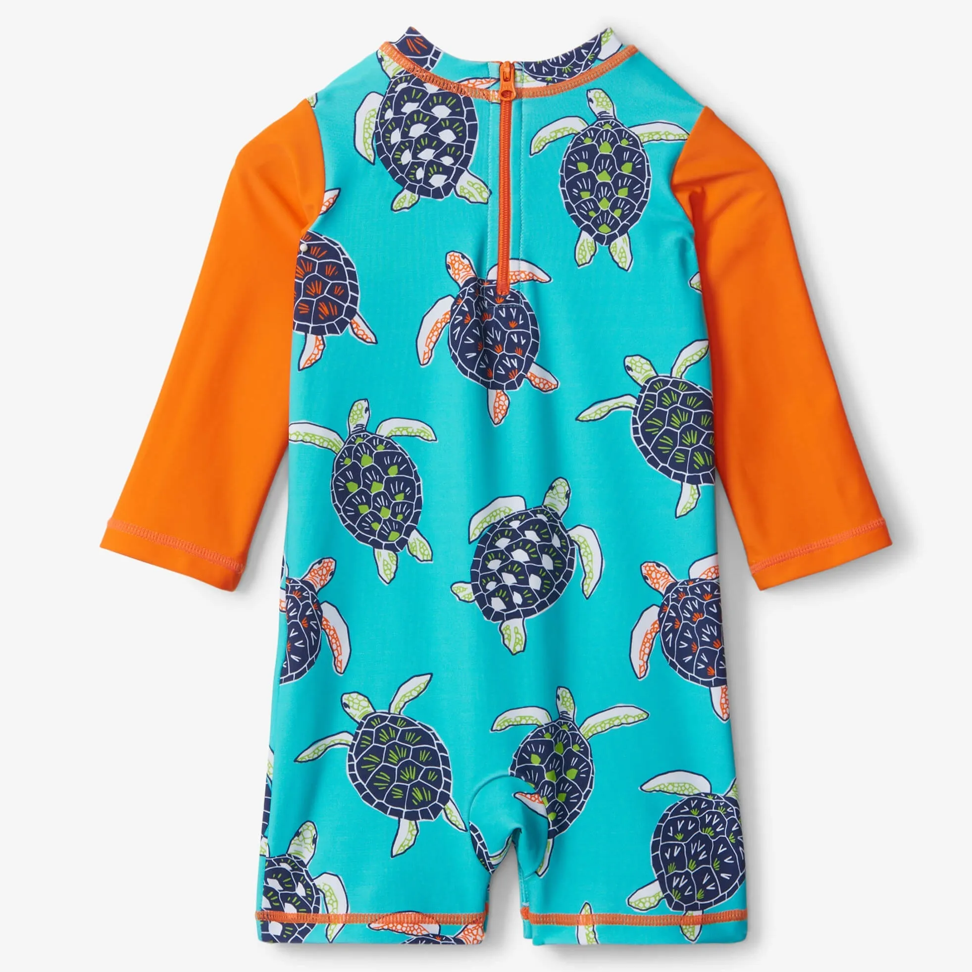 Hatley One Piece Rashguard - Tropical Turtles