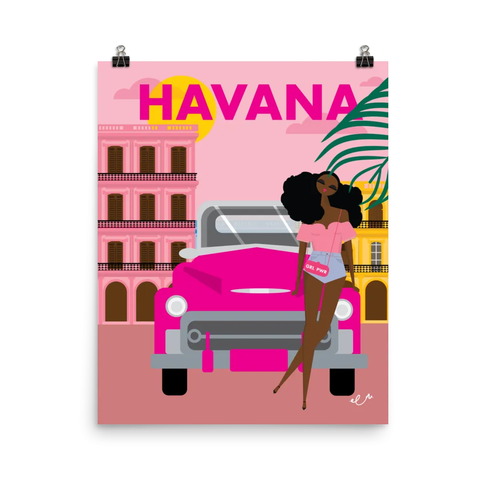 Havana Art Print
