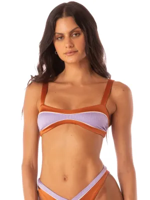 Headhunter Bralette in Satin Umber