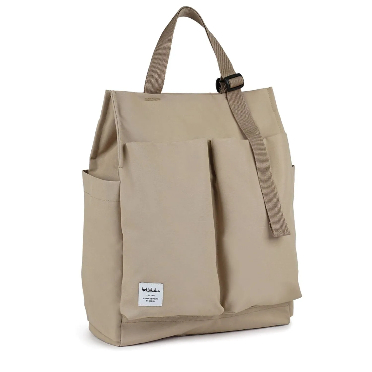 Hellolulu Luke 3 Way Vertical Tote Recycled