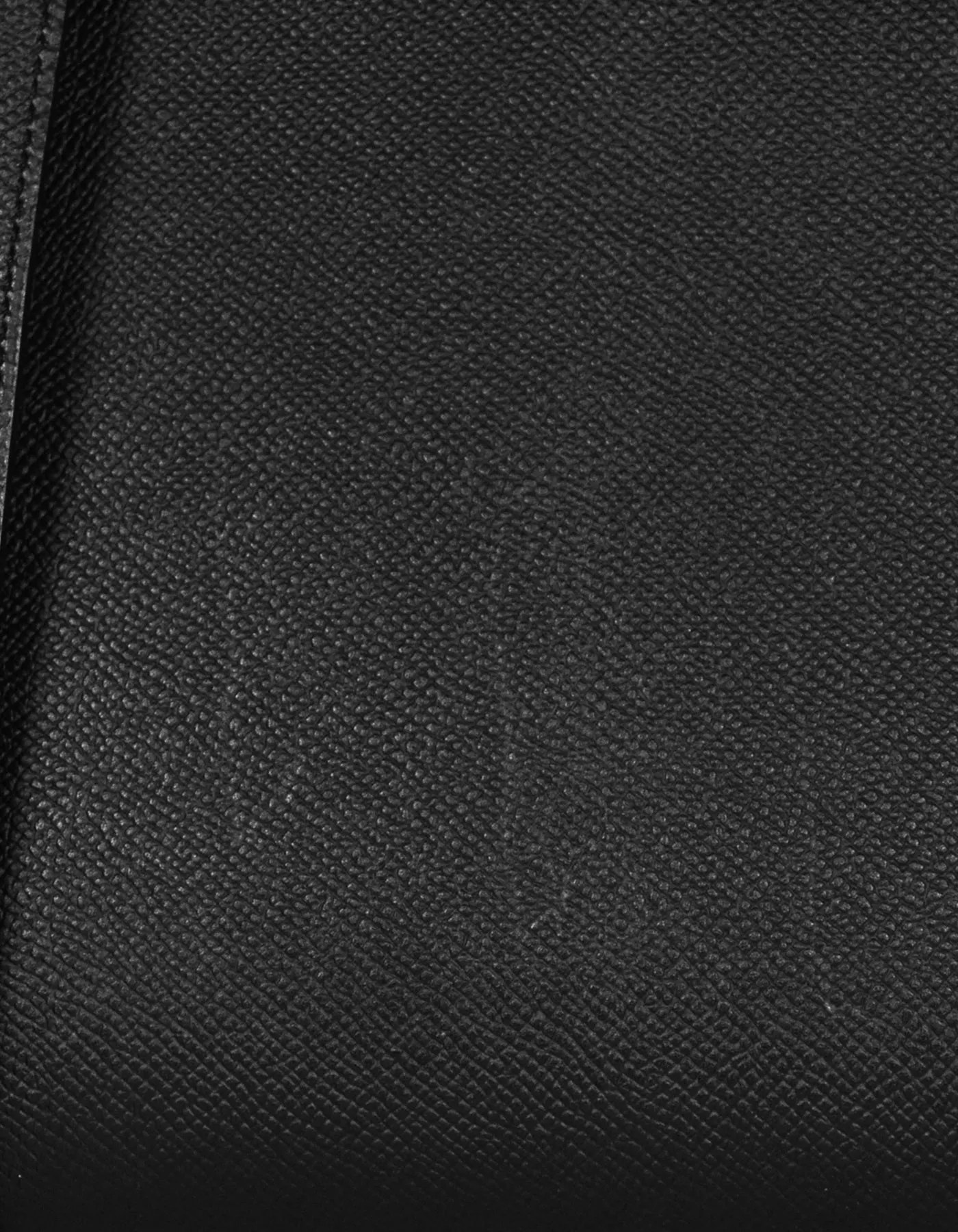 Hermes Black Epsom Leather 32cm Sellier Kelly Bag w/ Strap Lock & Clochette