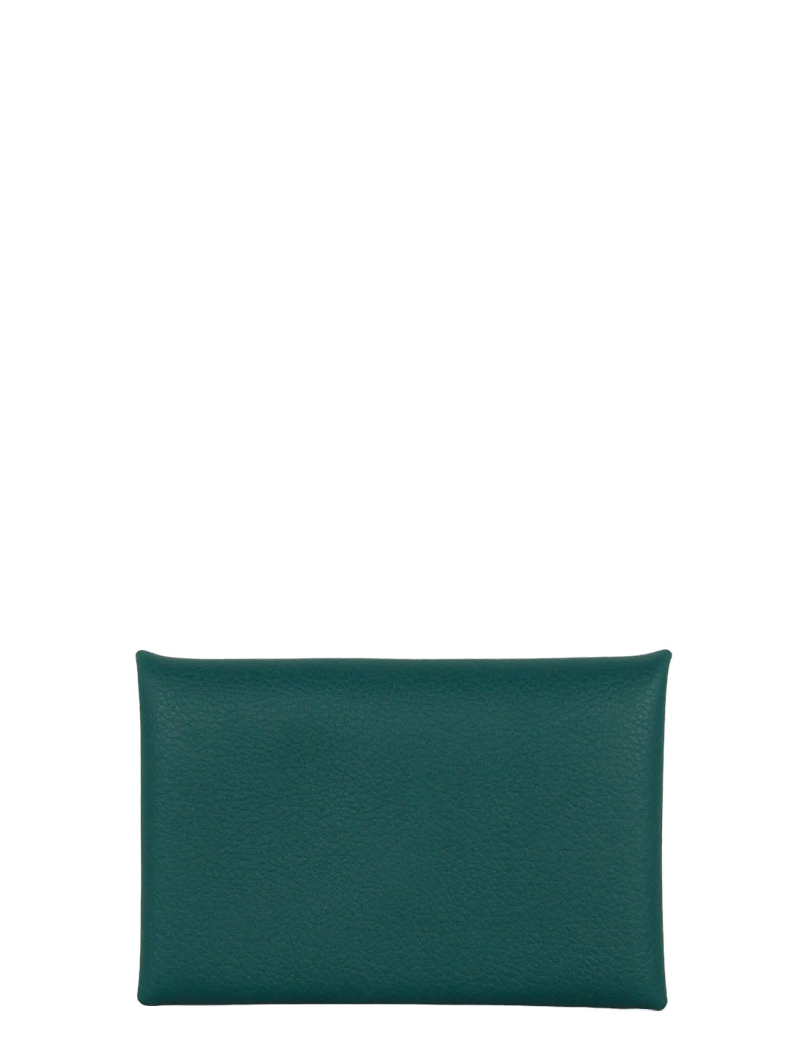 Hermes Malachite Chevre Mysore Calvi Card Holder