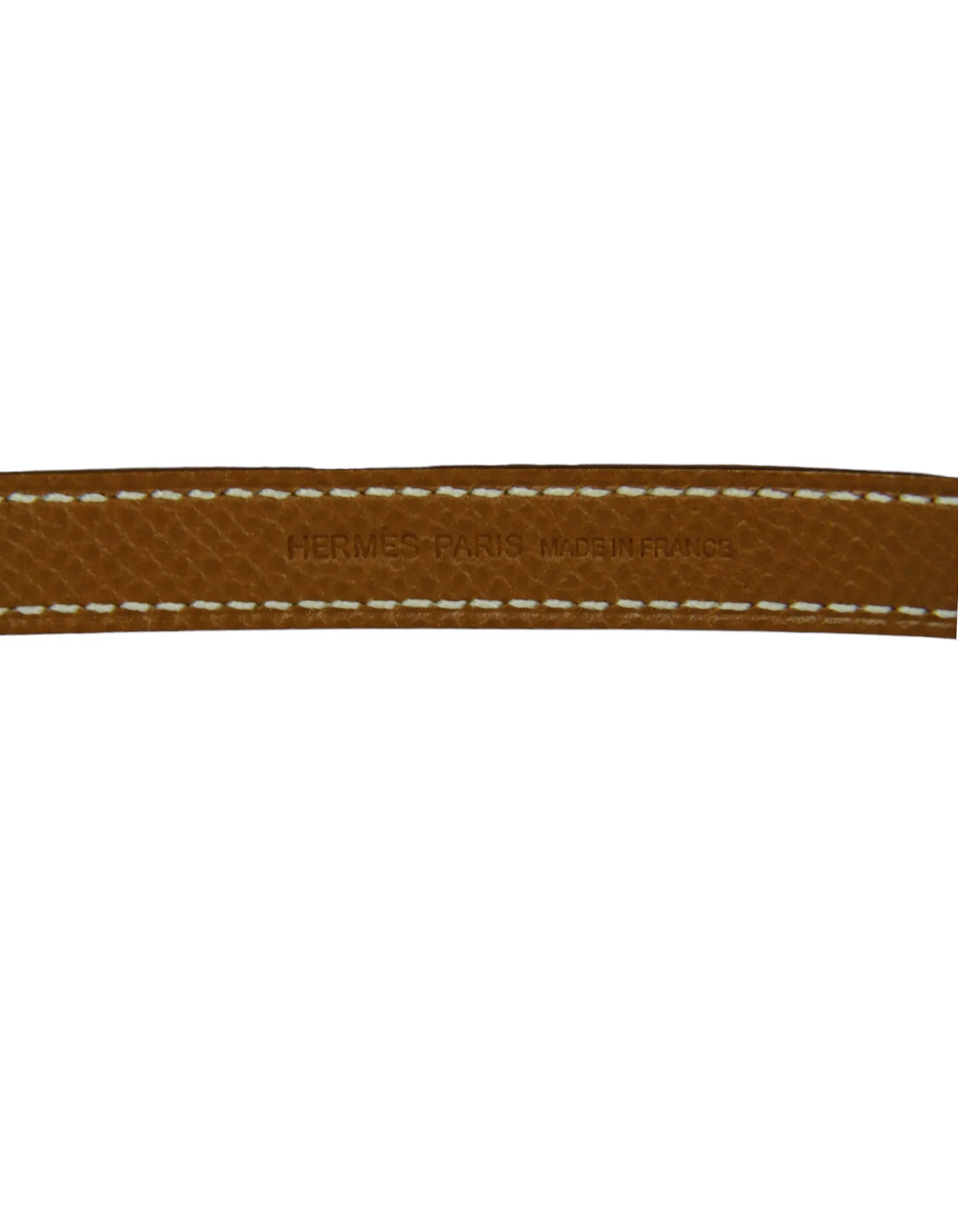 Hermes Tan Gold Epsom Leather Clic 16 Wallet On Strap Crossbody Bag