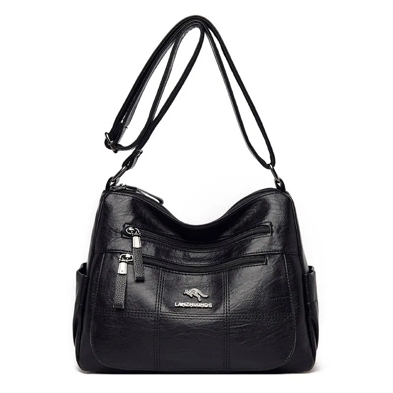 High Quality Leather Luxury Handbags Ladies Bag Designer Shoulder Crossbody Bags For Women 2023 New Bolsa Feminina Sac A Main