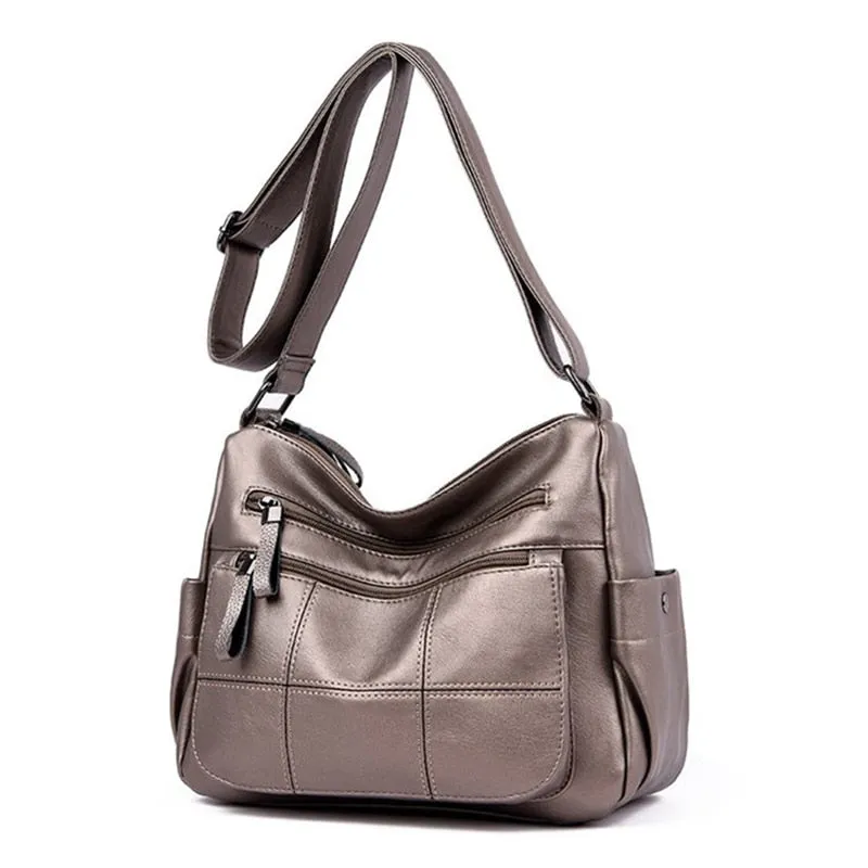High Quality Leather Luxury Handbags Ladies Bag Designer Shoulder Crossbody Bags For Women 2023 New Bolsa Feminina Sac A Main