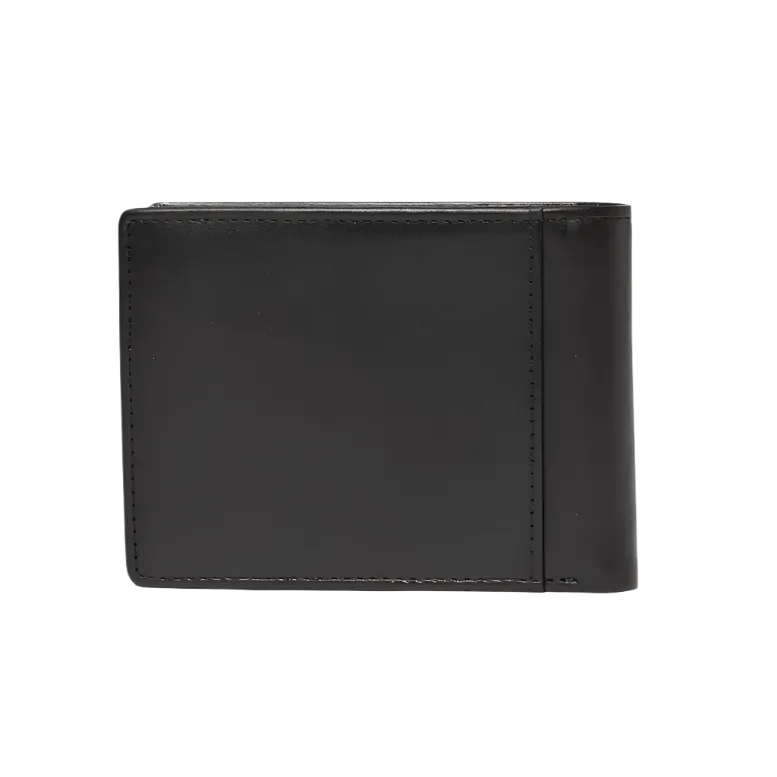 High River 2 Leather Wallet - Black