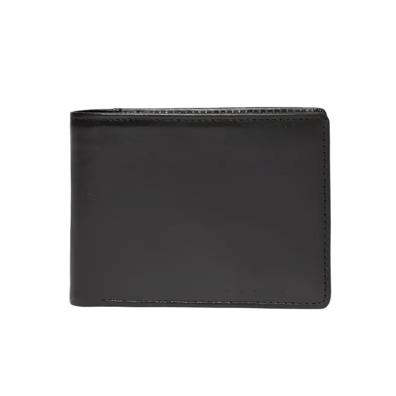 High River 2 Leather Wallet - Black