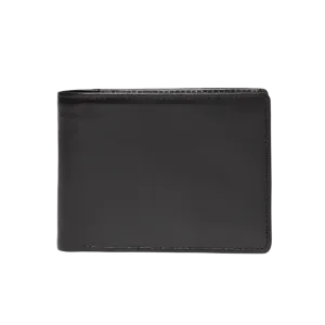 High River 2 Leather Wallet - Black
