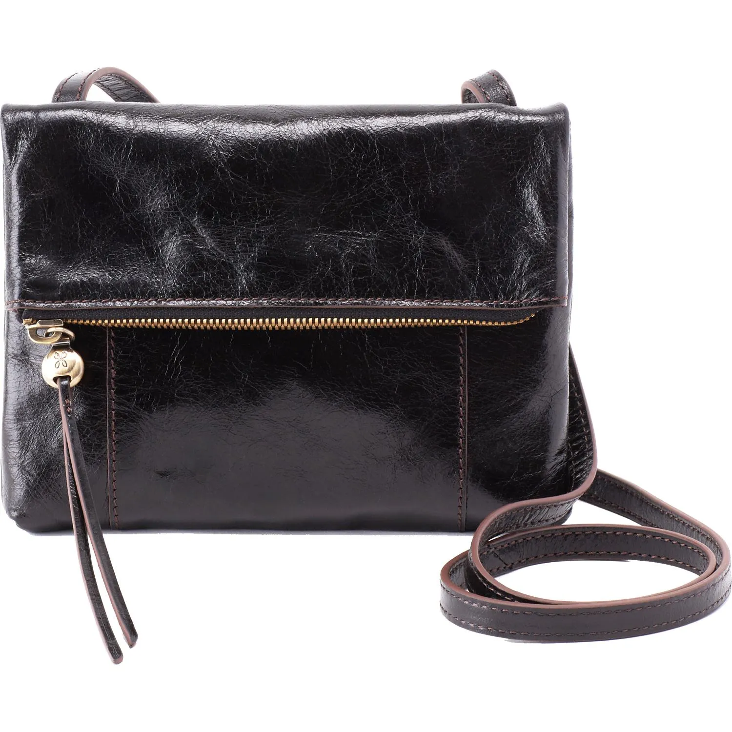 Hobo Sparrow Black Vintage Leather