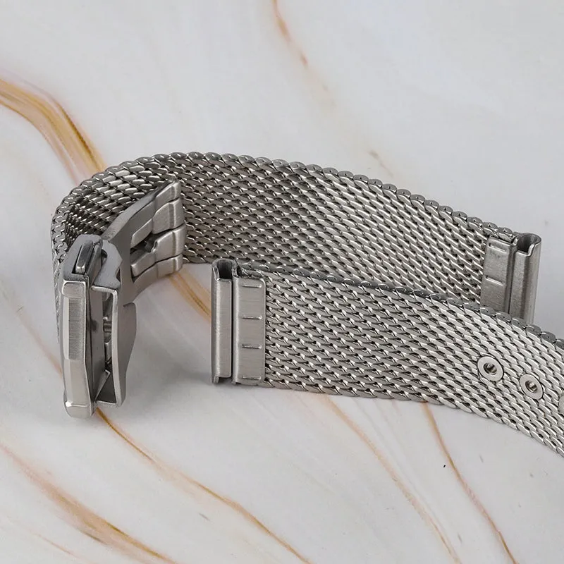 Hole Adjustable Mesh Watch Straps