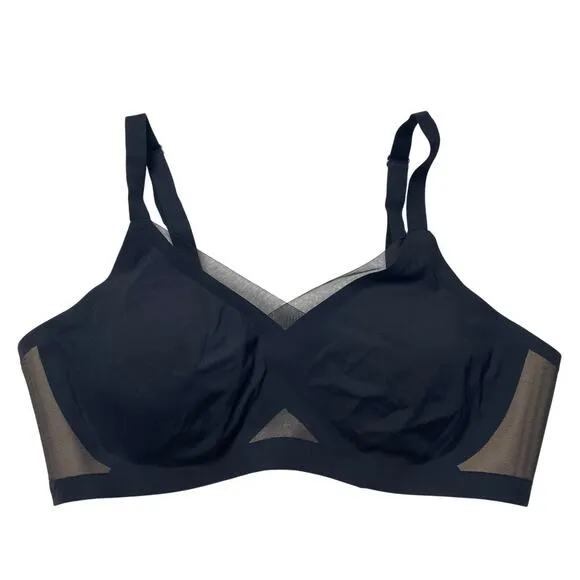 Honeylove CrossOver Bra Black Size 1X