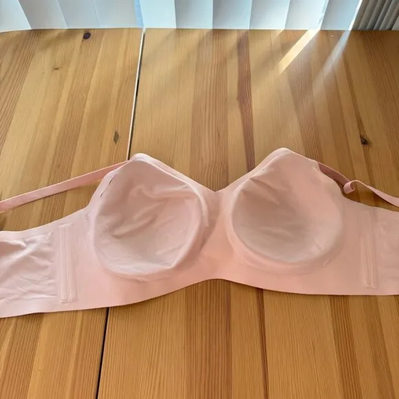 Honeylove Silhoutte Wireless Bra  Light Pink Removable Cups Comfort 3X 42G 44G