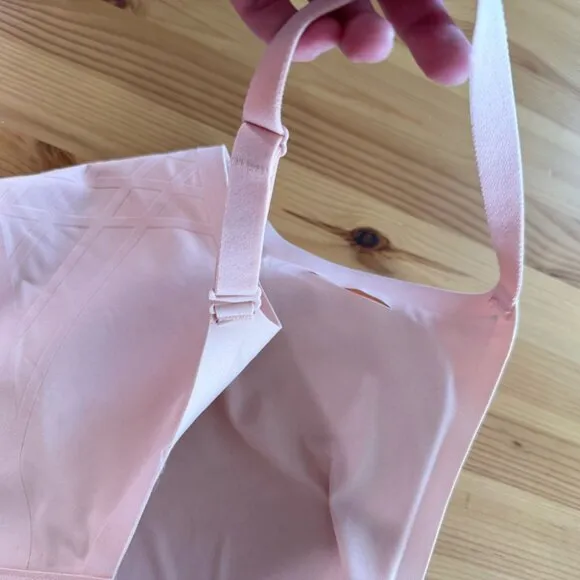 Honeylove Silhoutte Wireless Bra  Light Pink Removable Cups Comfort 3X 42G 44G