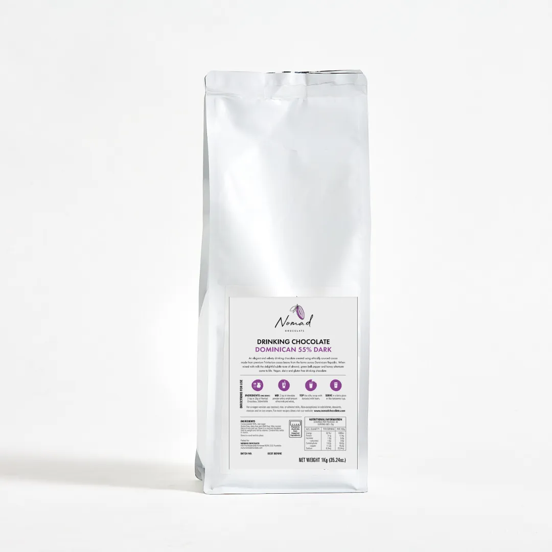 HOT CHOCOLATE DOMINICAN 55% DARK