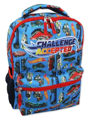 Hot Wheels Race Car 16 Inch School Backpack