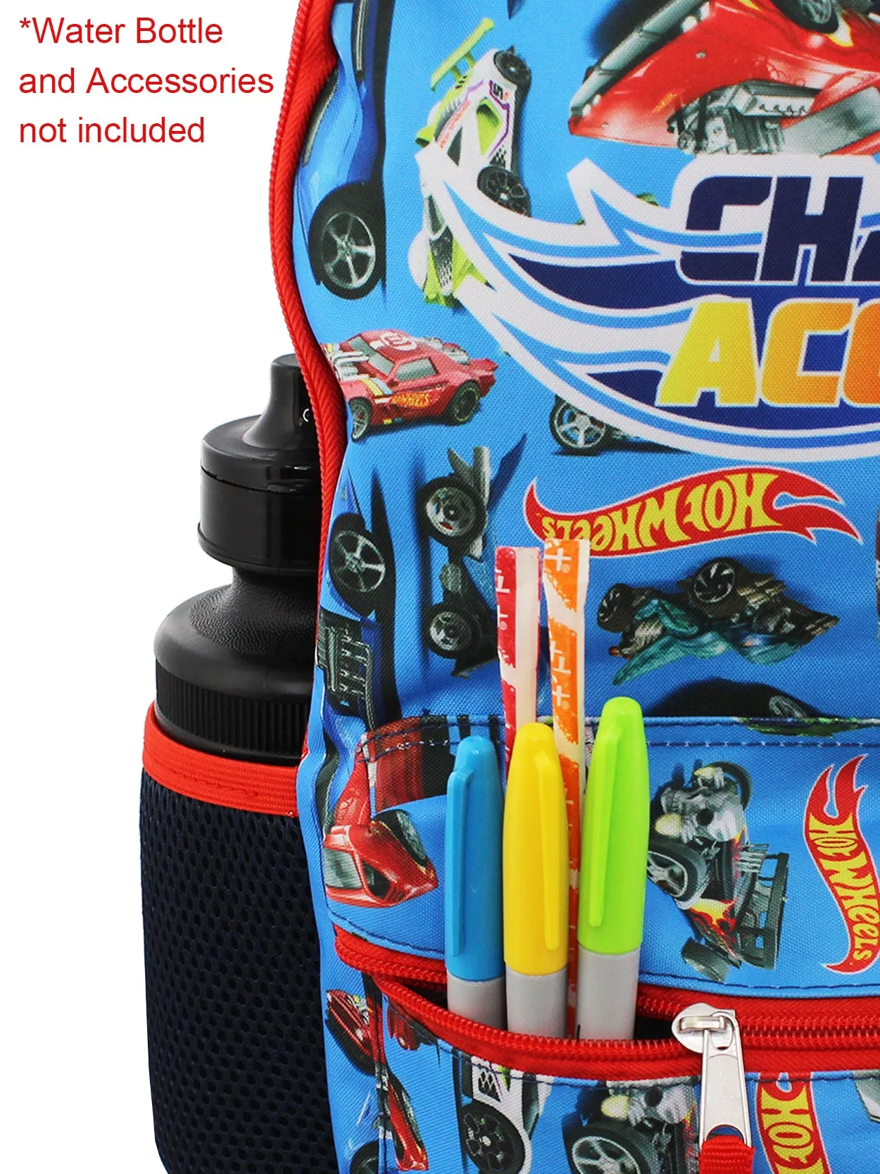 Hot Wheels Race Car 16 Inch School Backpack